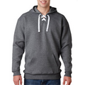 Adult J. America Sport Lace Hooded Fleece Sweatshirt